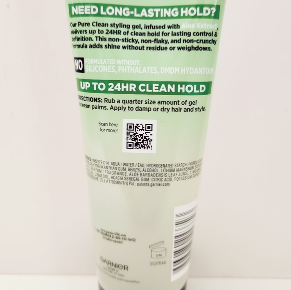 ⭐4/$15 Garnier Fructis Pure Clean Styling Gel - Picture 3 of 10